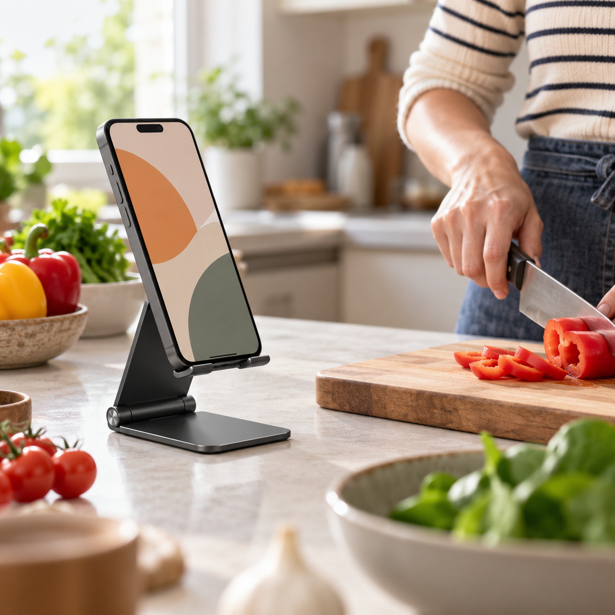 Foldable Adjustable Phone Stand