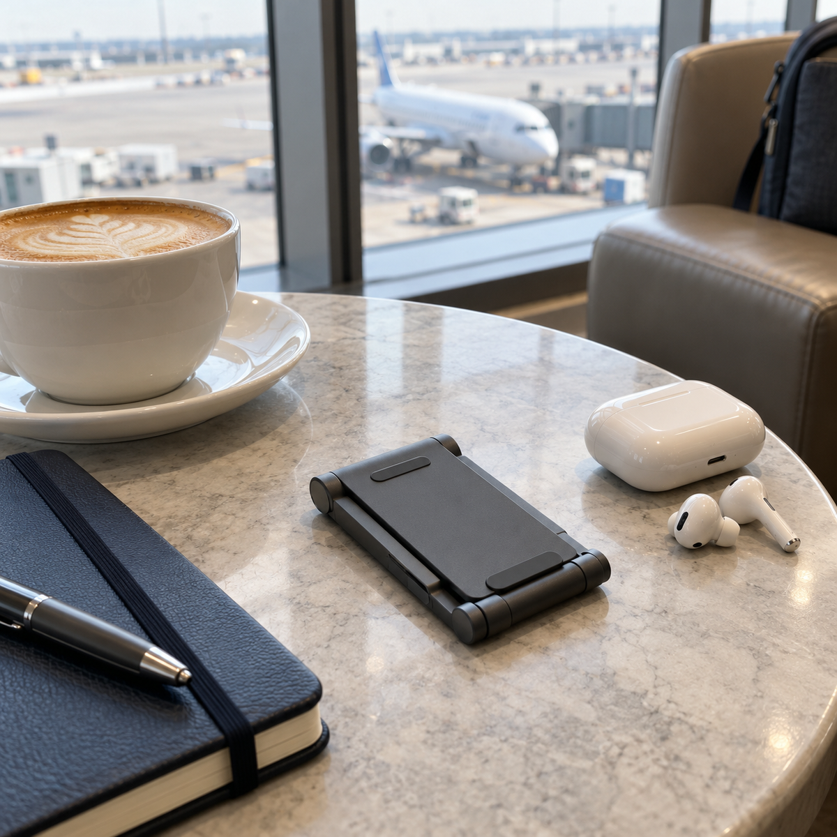 Foldable Adjustable Phone Stand