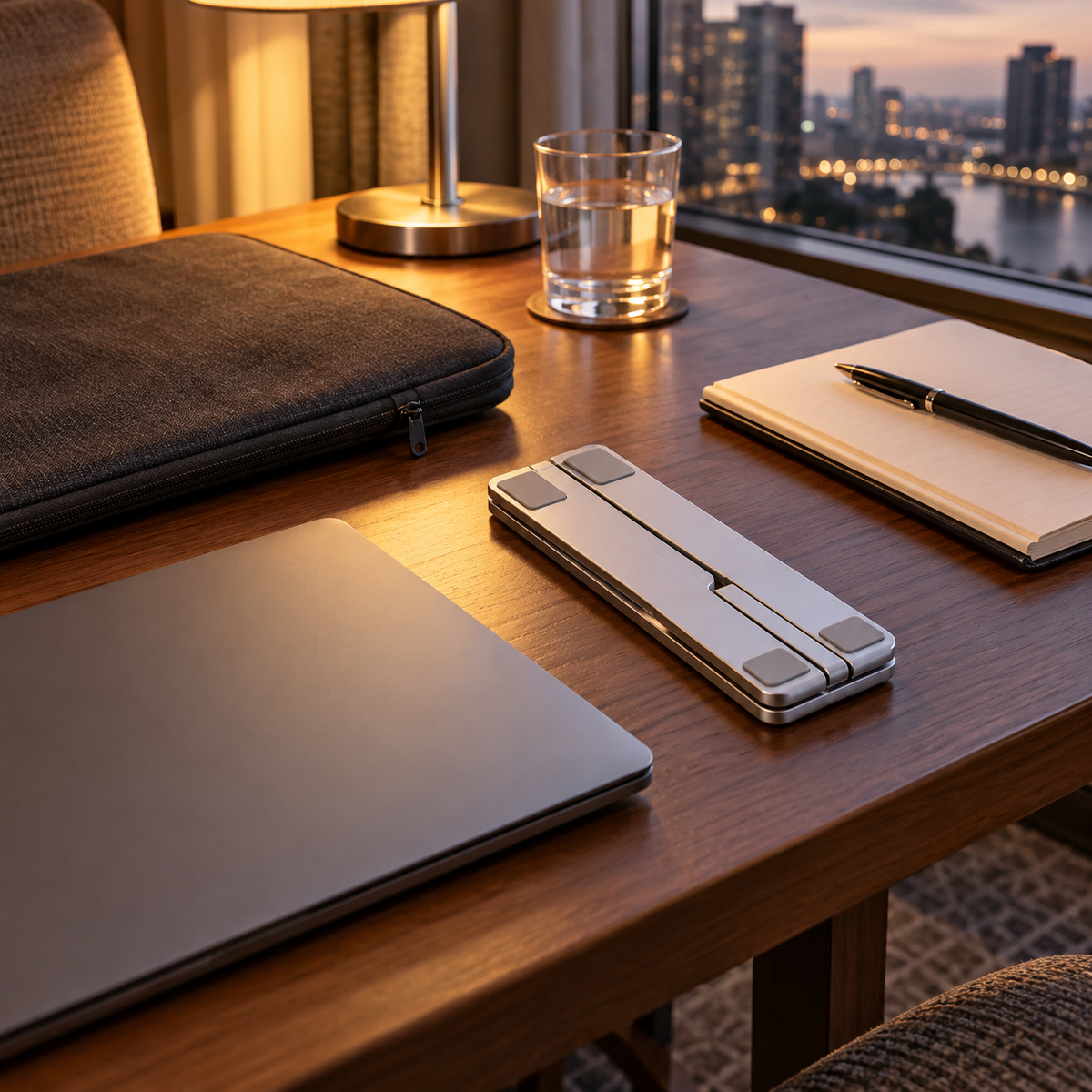 Adjustable Foldable Aluminum Laptop Stand